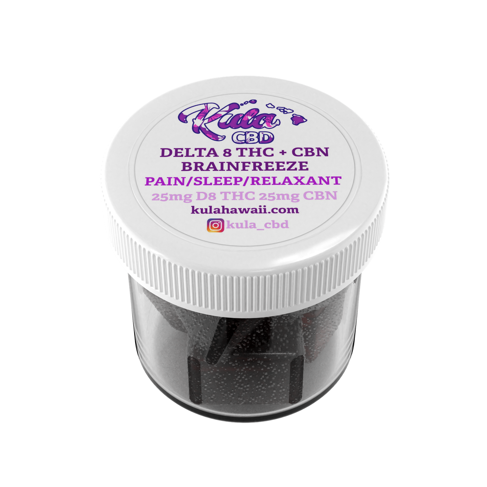 Shop BrainFreeze 50mg Gummies (Delta 8 THC + 25mg CBN) in USA. Potent