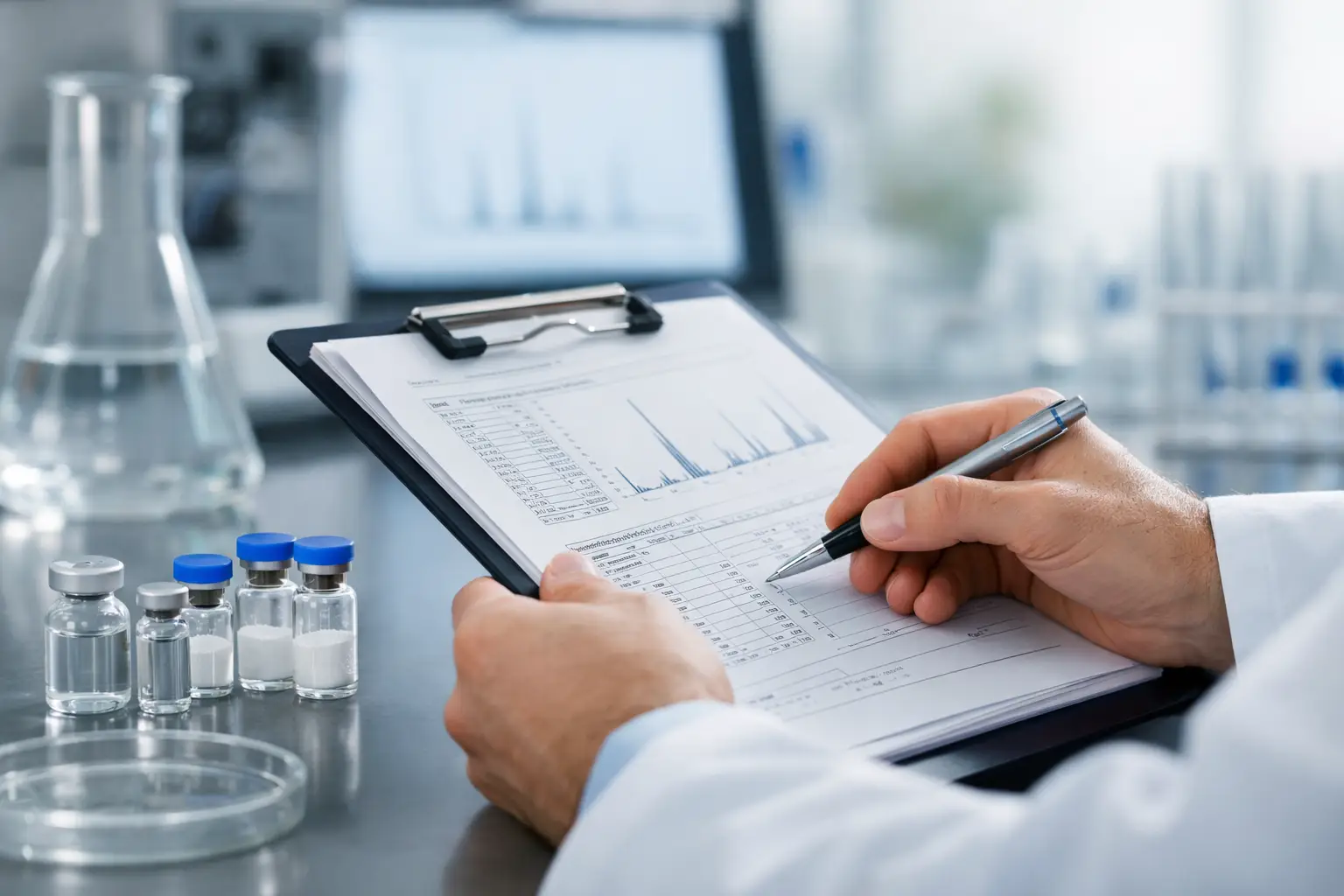 How to Evaluate Peptide Batch Testing Records