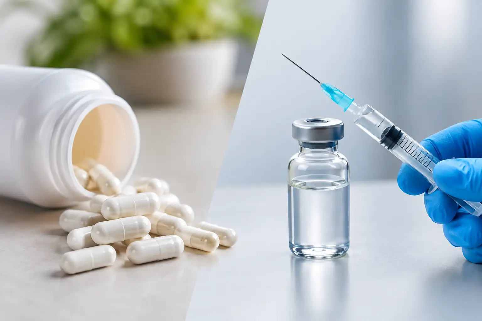 Oral Versus Injectable Research Compounds